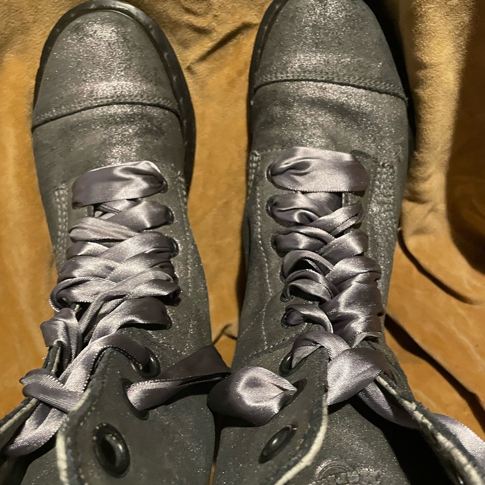 Dr. Martens, Gray, Like New